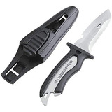 Cuchillo De Buceo Scubapro Mako Titanio Para Buceo Snorkel O