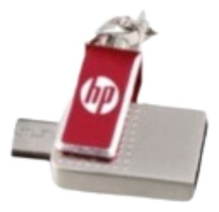 Pendrive Hp Com 1tb E Porta Usb 2.0 + Brindes 