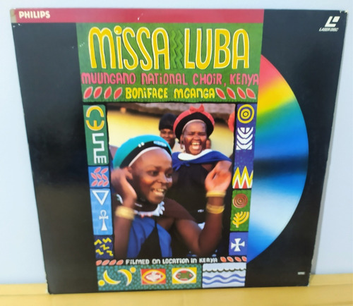 Laser Disc Ld Muungano National Choir Missa Luba