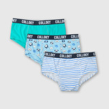 Calzoncillo Niños Celeste 49578 Colloky