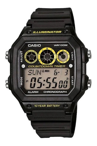 Reloj Casio Digital Hombre  Ae-1300wh Sumergible  Garantía !