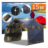 Bolsa Plegable Solar Portátil De 15w