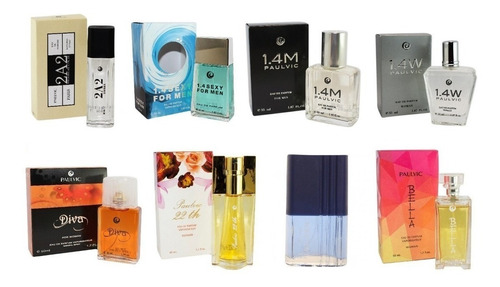 4 Perfumes Paulvic Femenino Y /o Masculino Distr. Oficial Perfumeria Family
