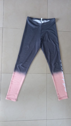 Calza adidas Neo Gris Y Rosa Talle S