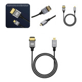 Cable Adaptador De Vídeo Delgado 8k Hdmi Para Ordenador Y Am