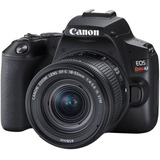 Camara Canon Eos Rebel Sl3+18-55mm 24mp 4k Wi-fi+64gb+bolso