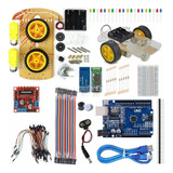 Kit Arduino Uno Robótica Robô Controlado Por App 2.0 + Ebook