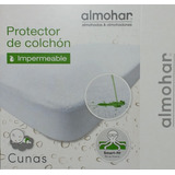 Cubrecolchon Impermeable Toalla Y Pvc Cuna Colecho 80x50