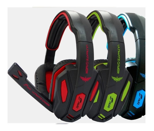 Diadema Gamer J & R 7.1 Channel 024 Color Negro