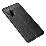 Funda Para Samsung Galaxy S20 Fe Tpu Leather Case + Mica