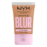 Base De Maquillaje Nyx Pm Makeup Bare With Me Blur Tint Tono Light Medium