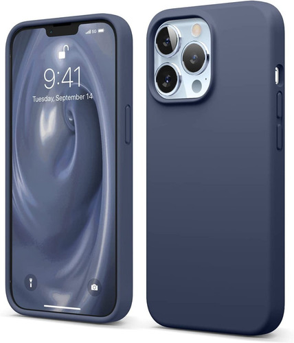 Funda Para iPhone 14 Pro De Silicona Liquida