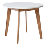 Marca Amazon  Rivet Noah Mesa De Comedor Redonda Moderna.