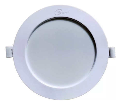 Spot Led 9w Empotrable Falso Plafon Bote Integral 12cm Mg Color Luz Blanco Frio 6500k