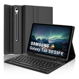 Funda Para Samsung Galaxy Tab S9 Fe 10.9 + Teclado Español Ñ