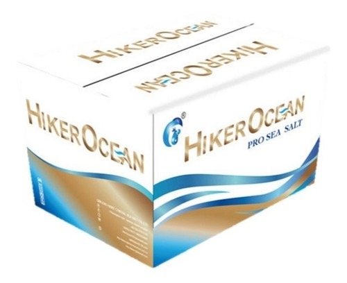 Sal Marinho Hiker Ocean Pacote Com Zip De 2,5kg