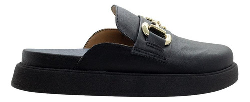 Mule Clog Flatform Feminino Vizzano 1434.101 Preto