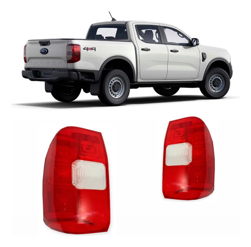 Lente Mica Acrilico Faro Trasero Ford Ranger 24