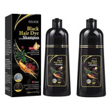 Champús De Tinte Instantáneo Para El Cabello Negro 200 Ml