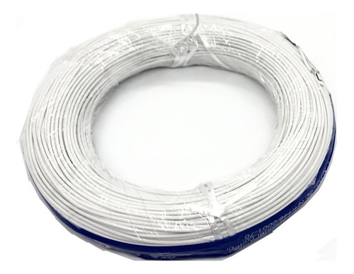 100m Cabinho Flexivel 22awg = 0,30mm Cor Branco