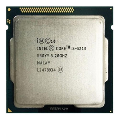 Processador Intel® Core I3-3210 Lga 1155 Cache 3mb, 3.2ghz 