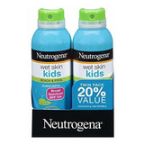 Neutrogena Wet Skin Kids Sunscreen Spray, Water-resistant An