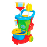 Carrinho De Limpeza Infantil Cleaning Trolley Color - Maral