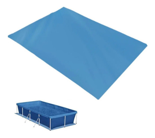 Forro Lona Para Proteção Para Fundo Piscina 1500 Litros Mor Cor Azul