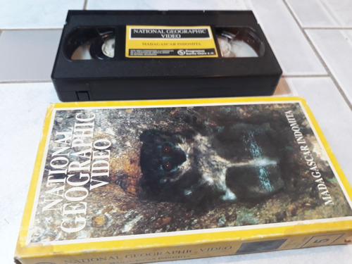 Vhs Madagascar Indomita  - National Geographic Nº 5