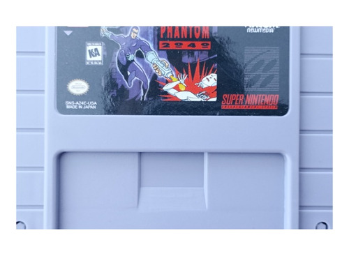 Phantom 2040 Fantasma Juego Repro Super Nintendo Snes.