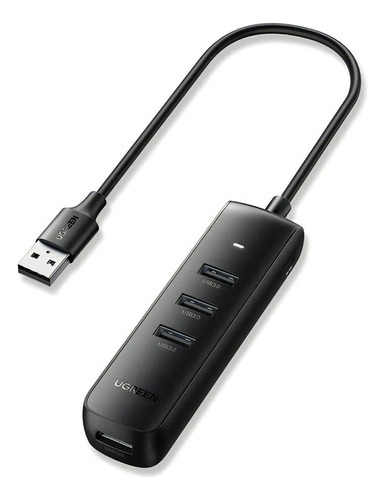 Adaptador Ugreen Hub Usb3.0 Puerto De Alimentación Micro Usb