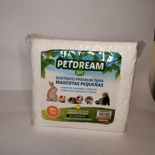 Sustrato De Papel Para Pequeñas Mascotas 570g