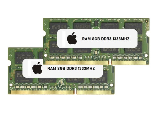 Memória Ram Kit 16gb Ddr3 1333 iMac Macbook Pro A1278 C/ Nf