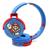 Fone De Ouvido Super Mario Bros Headset Sem Fio Bluetooth