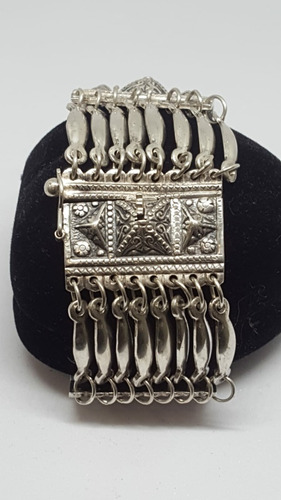 Pulsera Tribal Vintage Plata