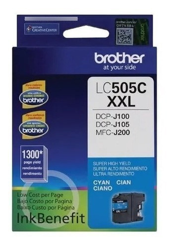 Tinta Brother Lc505c Xxl Original