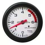 Reloj Tacometro Orlan Rober 80mm 6.000 Rpm 12v Nafta Egs 432