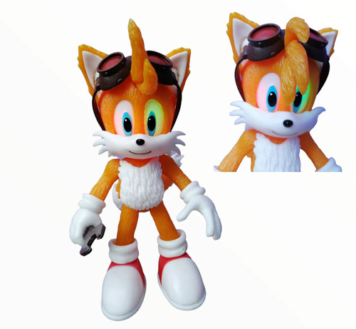 Sonic The Hedgehog Tails Colitas Con Accesorios Articulado 