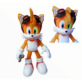 Sonic The Hedgehog Tails Colitas Con Accesorios Articulado 