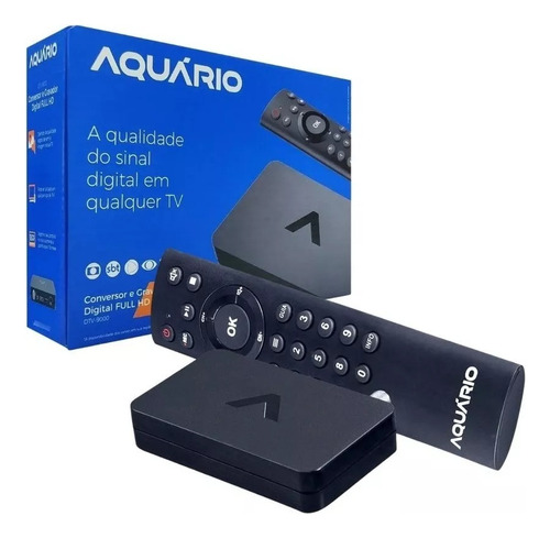 Conversor E Gravador Digital Full Hd Dtv-9000 Aquario