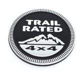 Emblema Jeep Trail Rated 4x4 Renegade Cherokee Compass