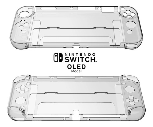 Case Capa Nintendo Switch Oled Case Transparente Proteção