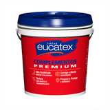 Massa Corrida Eucatex 5,8kg Branco Fosco Exterior Acrílica