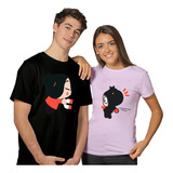 Playera Pareja Duo Diseño De Parea Caricatura