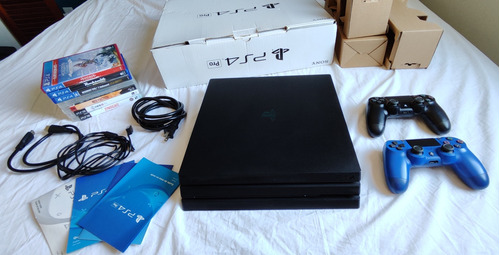 Ps4 Pro 1tb Perfeito Na Caixa Com Jogos - Leia O Anúncio 