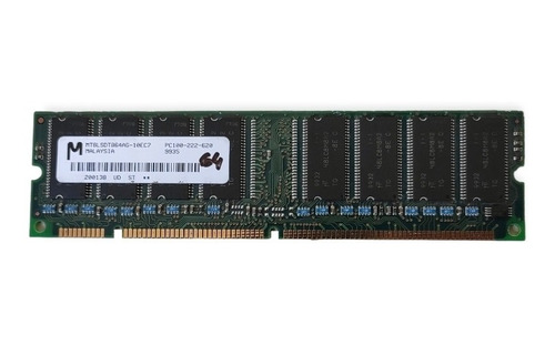 Memória Dimm 64mb Pc100 Pc Antigo 