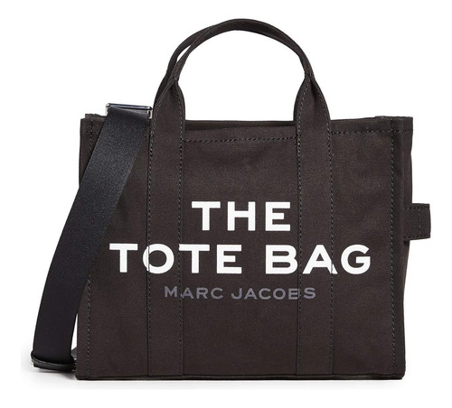 Marc Jacobs Bolso Tote Mediano Para Mujer, Negro, Talla Únic