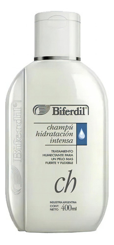 Shampoo Biferdil Hidratacion Intensa X 400 Ml