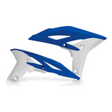 Racetech - Cachas Tanque Yamaha Yz 250f Año10/13 Blanca/azul