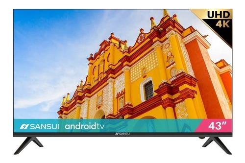 Smart Tv Sansui Series 4k Android Tv Smx43t1ua Dled Android Pie 4k 43  100v/240v